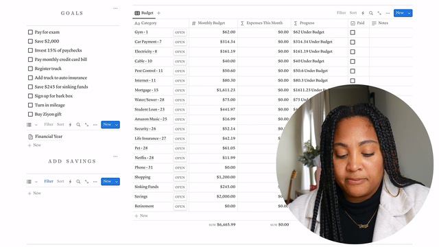 MARCH 2024 MONTHLY BUDGET WITH ME