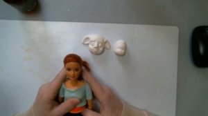 Молд своими руками из того, что есть под рукой для кукольных лиц. Часть 1.