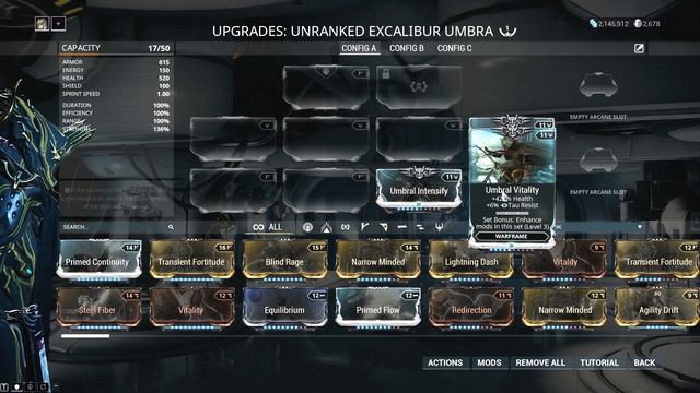 Warframe, Teil 570 - Excaliburs Umbral Mods, aufwerten oder nicht? - (deutsch/german) [HD/1080p] смотреть онлайн