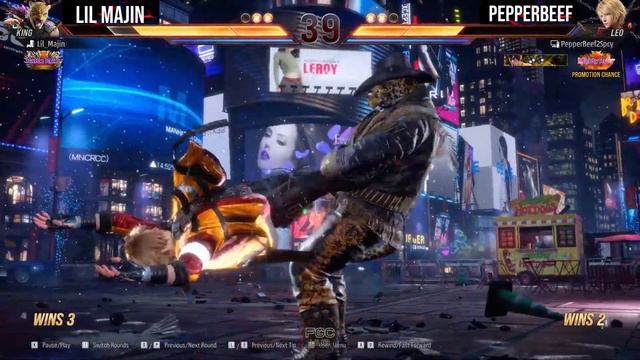 Tekken 8 - Lil Majin (King) vs PepperBeef2Spicy (Leo) - High Level Match T8 смотреть онлайн