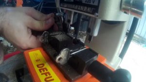 DEFU 368A key cutting machine review