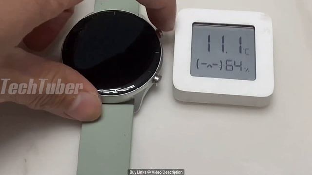 Amazfit GTR 2e - Thermometer Performance ( Live Comparison Temparature Sensor ) GTS 2e GTR2 GTS2 смотреть онлайн