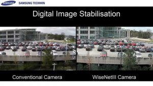 SAMSUNG WiseNetIII DIS Digital Image Stabilsation)