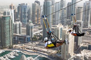 ZIP-LINE (zipline)  в парке Рускеала. Карелия. Безумно страшно. Шок.