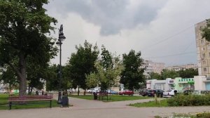 Сильная гроза в городе Орёл. 05.08.2022 Сильный гром и молнии. Часть 1