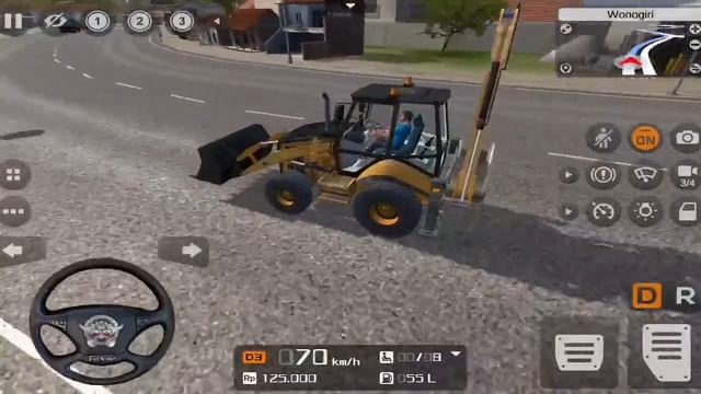 ✅JCB Beckhone Loader Driving with Passengers - Bus Simulator Indonesia - Android Gameplay смотреть онлайн