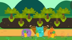 Пицца с кружащимися ананасами | Бамбл Нямсы | мультики для детей