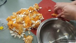 Начинаем переработку тыквы. 1 рецепт - сушёная тыква.
