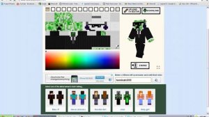 how to make download and change a skin in minecraft CPU