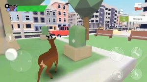 СИМУЛЯТОР ОЛЕНЯ НА АНДРОИД ОБЗОР DEER SIMULATOR ANDROID GAMEPLAY DEEER SIMULATOR 2