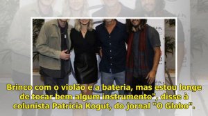Ex-casal, Marcello Novaes e Leticia Spiller vão a evento da banda dos filhos