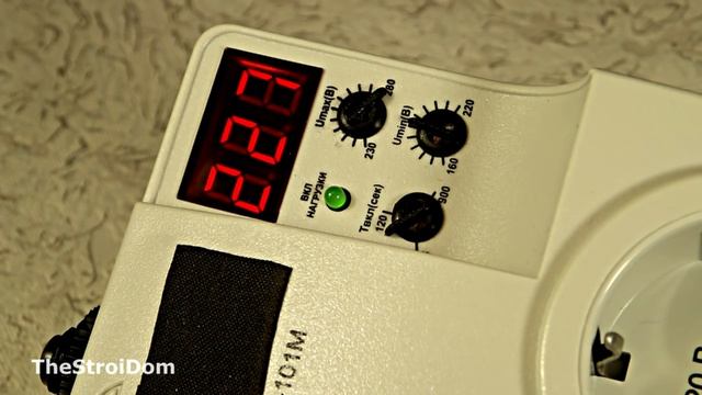 █ Реле напряжения. Обзор, настройка. Сетевой фильтр. Токовый автомат. смотреть онлайн