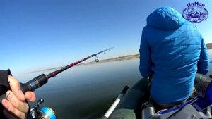 Щука на лимане Горький в апреле 2020  Краснодарский край