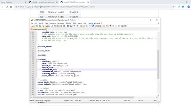 #HomeAssistant Hassbian #9 - Instal SmartIR Climate