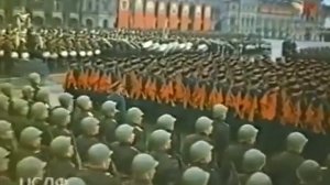 Парад Победы на Красной площади 1945 года (цветной)