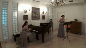 Richard R.Bennett     Games from Summer Music for flute and piano  ベネット：遊戯「夏の音楽」より　Fl.山本靖子 Pf.浅賀優子