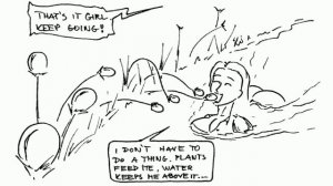 MIA GAINER GIRL - MORE FAT FOREST - WEIGHT GAIN COMIC PART 7