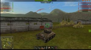 Блиц-бой м4а1 в игре Wild Tanks Online(WTO)