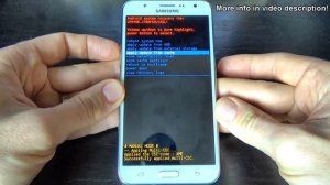 Samsung Galaxy J7 HARD RESET