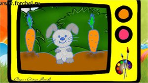 Как нарисовать зайчика. Оживающие рисунки / How to draw a bunny