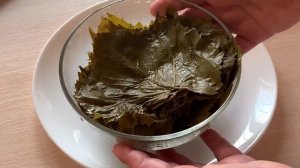 Венец Азербайджанской кухни -ДОЛМА из виноградных листьев/Azerbaijani dolma with grape leaves