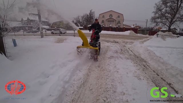 Титаны в деле! Мотор Сич и МТЗ в снежном аду! Без этого мотоблока-помощника Вам не обойтись! смотреть онлайн