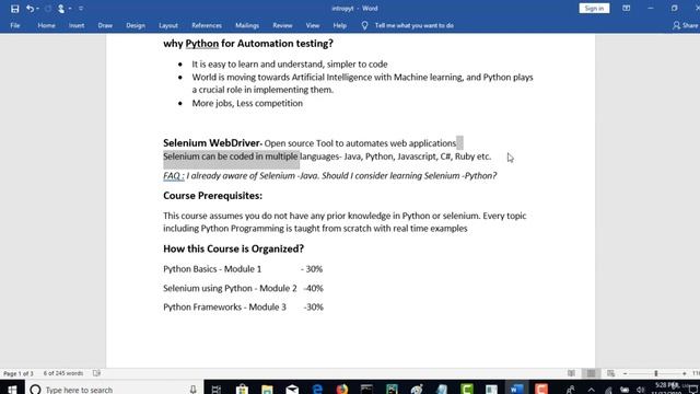 Selenium Python Automation Testing from Scratch + Frameworks - learn Selenium Testing Framework