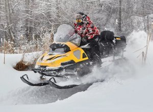 установка двигателя от автомобиля в снегоход