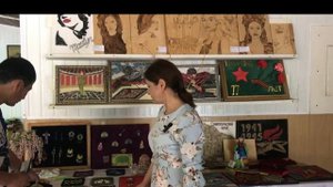 В гостях в этническом музее «Эдиге», студия «Суюмбике» и студия «Ювсан» в ДК с.Каясула.