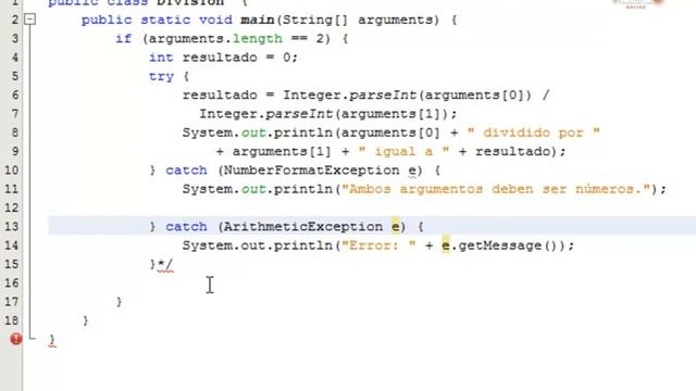 027.- Curso de Java. Manejar errores y excepciones. смотреть онлайн