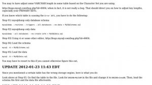 MySql - ERROR 1071 Specified key was too long; max key length is 1000 bytes while restoring dump