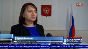 За год 1417 актов гражданского состояния – статистика Холмского отдела ЗАГС