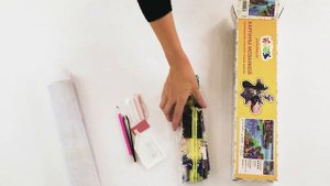 Распаковка и комплектация наборов алмазной мозаики без подрамника от ТМ Цветной