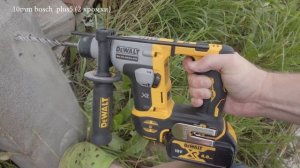 Аккумуляторный перфоратор Dewalt DCH172 первый тест