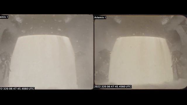 Artemis I launch NEW high-speed film footage