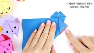 Оригами Прыгающий Зайчик из бумаги  | Origami Jumping  Paper Rabbit