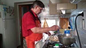 Как приготовить шампиньоны по старинному рецепту  #готовимгрибышампиньоны