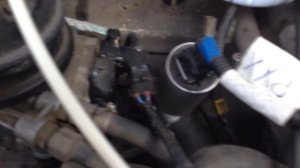 Работа Гольф 2 на холостых Моновпрыск на МегаСквирте