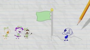 Скауты и флаг # 323★ Нарисованный мультфильм ★ Pencilma