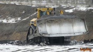 CAT D11R vs Frozen Ground