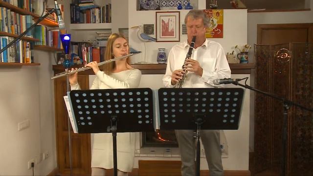 'KLypso' (Klaus Lessmann) from 'Six duets for flute and clarinet' смотреть онлайн