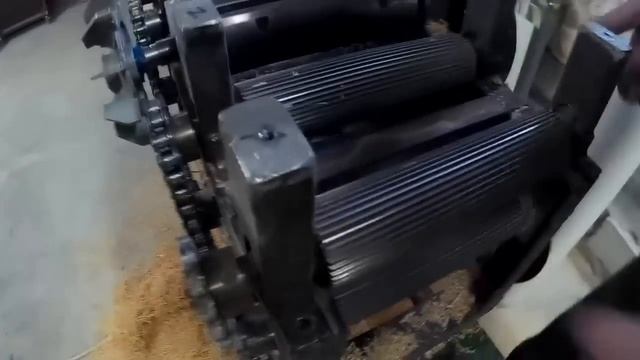 Самодельный рейсмус с автоподачей.