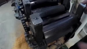 Самодельный рейсмус с автоподачей.