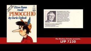 Pinocchio - Carlo Collodi - Read by Clive Dunn - 1985 Audiobook - LFP 7230