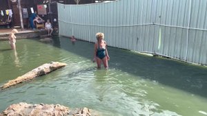 Сероводородный горячий источник в Избербаше