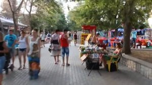 Крым. Евпатория. парк Фрунзе
