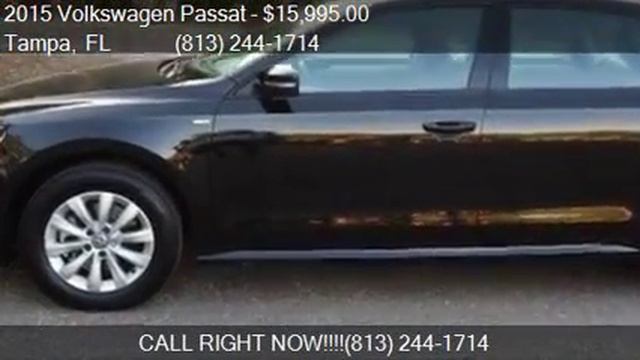 2015 Volkswagen Passat S PZEV 4dr Sedan 6A for sale in Tampa смотреть онлайн