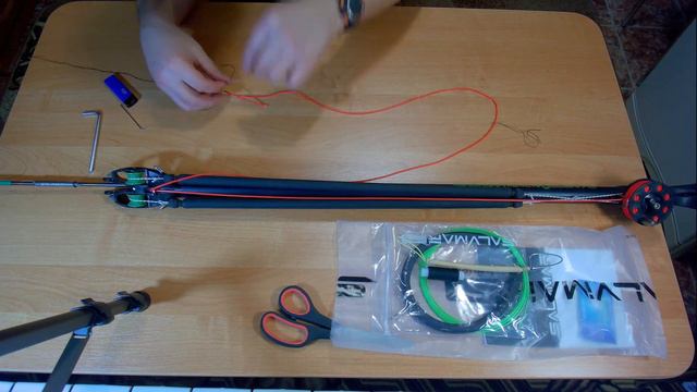 Ружьё Salvimar Metal ROLLER 75 Установка катушки и готовим его к сезону охоты. смотреть онлайн