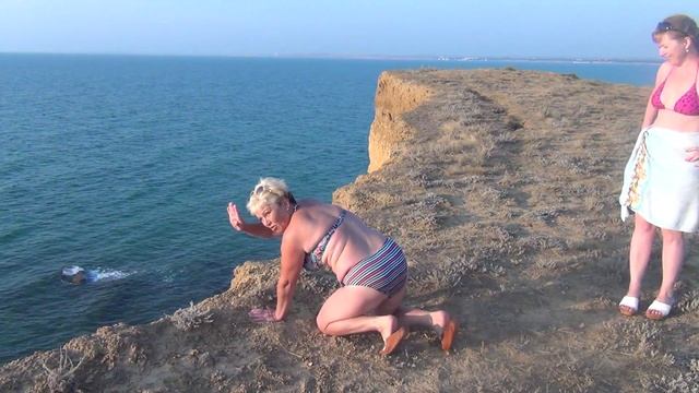 Экстрим рядом с гостевым домом "Лавандина"- на мысе Лукулл п. Андреевка Крым смотреть онлайн