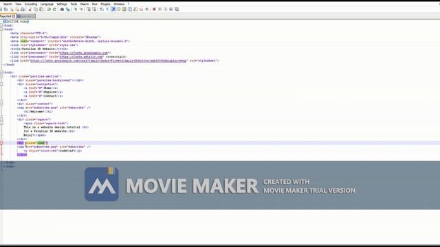 Easy Parallax Effect using HTML CSS and JavaScript Tutorial